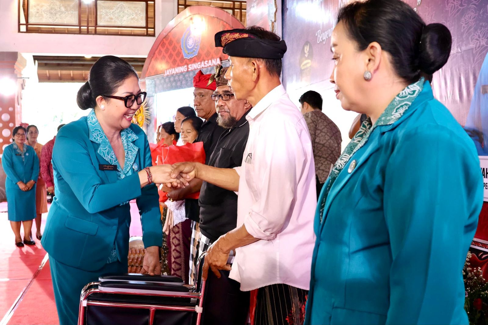 podiumnews.com-Ketua TP PKK Tabanan Serukan Perkuat Kolaborasi Dengan Pemerintah
